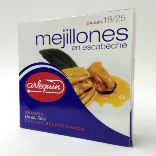 Imagen Mejillones en Escabeche Arlequín 18/25pz