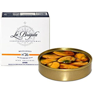 Mejillones en escabeche fritos La Brujula 8/10